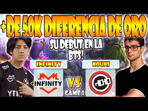INFINITY VS NOUNS BO3[GAME 1] PARKER VS LELIS - BTS PRO SERIES 13:AMERICAS - DOTA 2