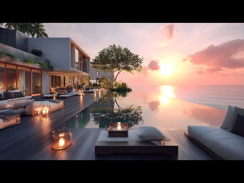Evening Sunset Chillout Lounge | Slow Ambient Music for Relaxation and Study