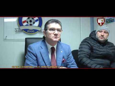 Città di Ciampino - A.V. Herculaneum 1924: 2-2 | Highlights ed interviste