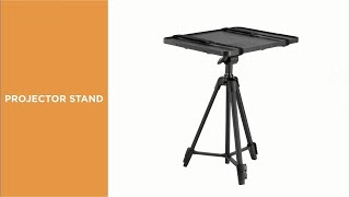 Lightweight Portable Tripod Projector Stand -PRB-22P