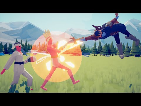 KICKBOXER & SUPER BOXER vs NORSE GODS - TABS - Totally Accurate Battle Simulator