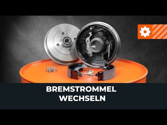 Wie Sie Bremstrommel beim BMW 1 Coupe (E82) selbstständig austauschen - Videoanleitung