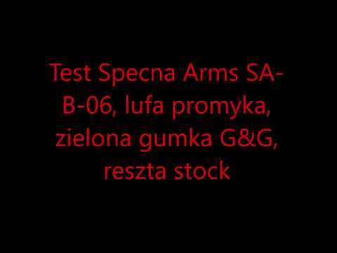 Test specna arms SA-B06 po małym tuningu