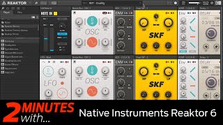 Video thumbnail for Native Instruments Reaktor 6 VST/AU plugin in action by Computer Music