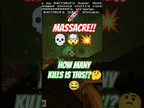 🤯15X🚀Rocket kills!?💀🫨 Quake II FFA Deathmatch #quake2 #quake #gameplay #xboxseriesx #gaming #xbox