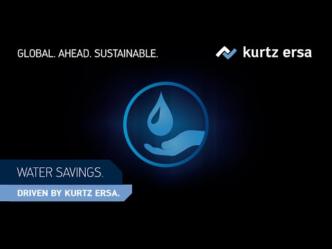 Water savings driven by Kurtz Ersa