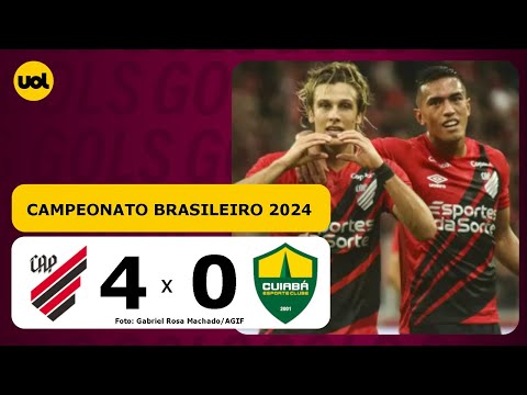 ATHLETICO 4 X 0 CUIABÁ 