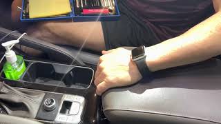 Fix for hard to open / sticking center console in Kia Tellurides