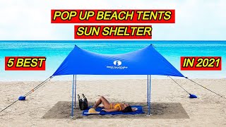 5 Best Pop Up Beach Tents Sun Shelter in 2021