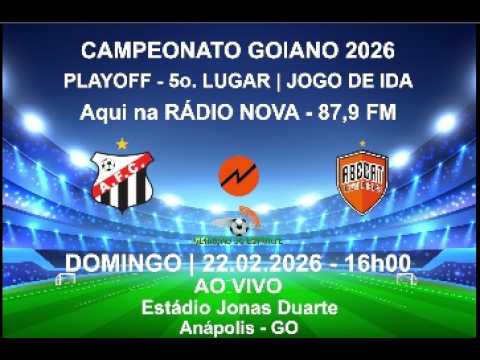 Jornada Esportiva - 22.02.2026 | Anápolis X Abecat - 14h
