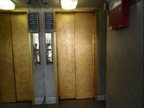 Nice Gold Traction Elevator-305 Grant Ave-San Francisco, CA