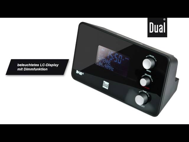 Video Teaser für Dual DAB CR 25 - Uhrenradio (Wecker)