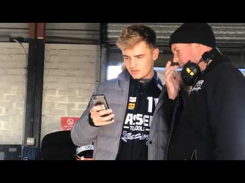 #ThrowbackThursday - Aiden Moffat Tests Team HARD BTCC Car