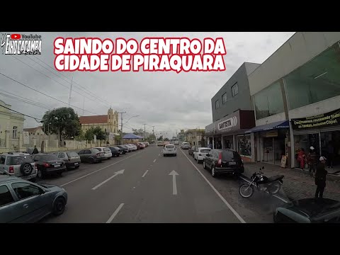SAINDO DO CENTRO DA CIDADE DE PIRAQUARA