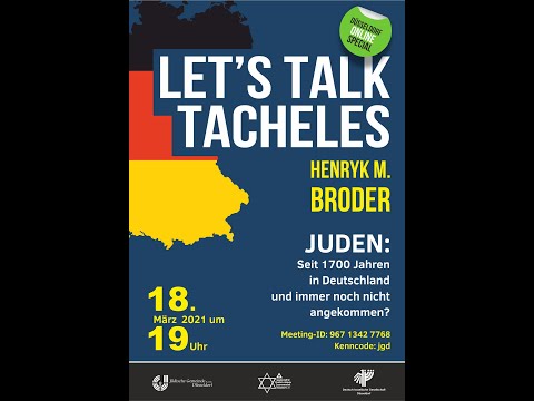 Online-Gespräch mit Henryk M. Broder