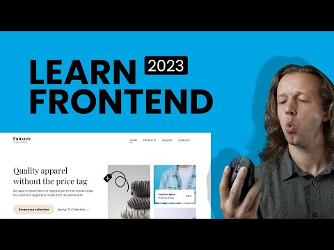 The 2023 Frontend Development Crash Course - Learn HTML & CSS