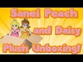Sanei Peach And Daisy Plush Unboxing WeegiBoi