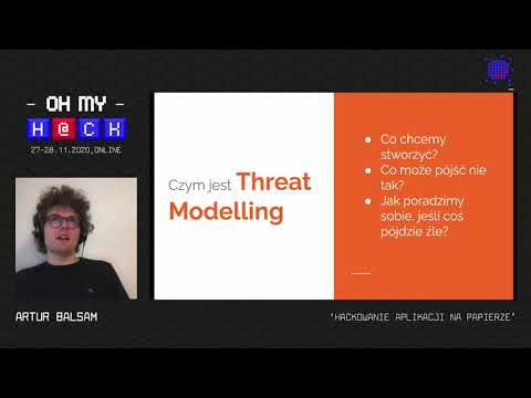 Oh My H@ck 2020 - Artur Balsam - Hackowanie aplikacji na papierze