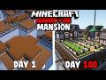 100 Days Minecraft Hardcore WOODLAND MANSION