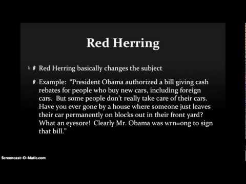 definition red herring fallacy definition red herring fallacy