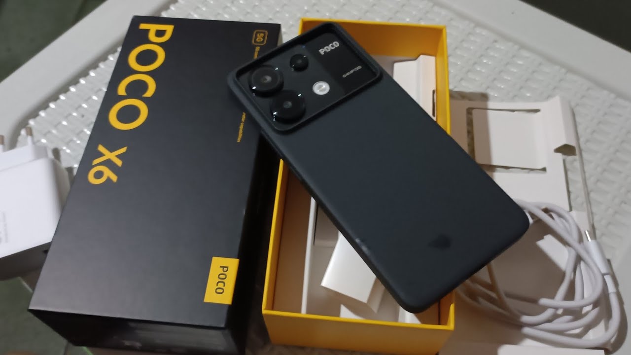 Unboxing POCO X6 - 256GB  8GB de RAM Amazon (Envio Rápido)