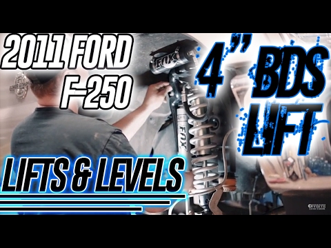 Lifts & Levels: 2011 Ford F-250 Super Duty, 4" BDS Suspension Lift