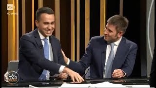 Luigi Di Maio - Alessandro Di Battista a Mezz'ora in più (INTEGRALE) 25/2/2018