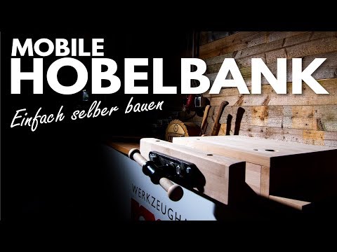 Mini Hobelbank zum selber Bauen - auch mobil nutzbar | Projekt