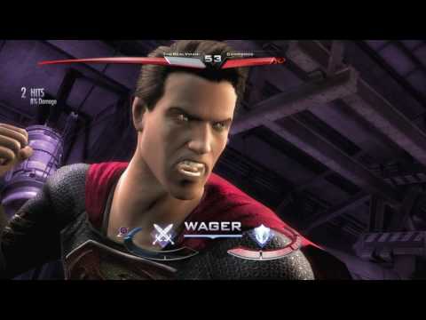 Injustice (PS4) Online Casuals: Vman (Nightwing) vs. Compbros (Superman) - 6/18/16