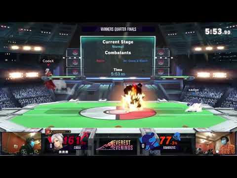 Everest Evenings #2: Codex (Robin) vs Bombastic (Mr. Game & Watch) - W. Quarters