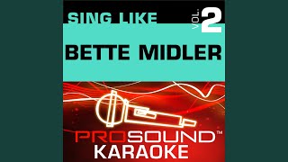 The Rose (Karaoke Instrumental Track) (In the Style of Bette Midler)