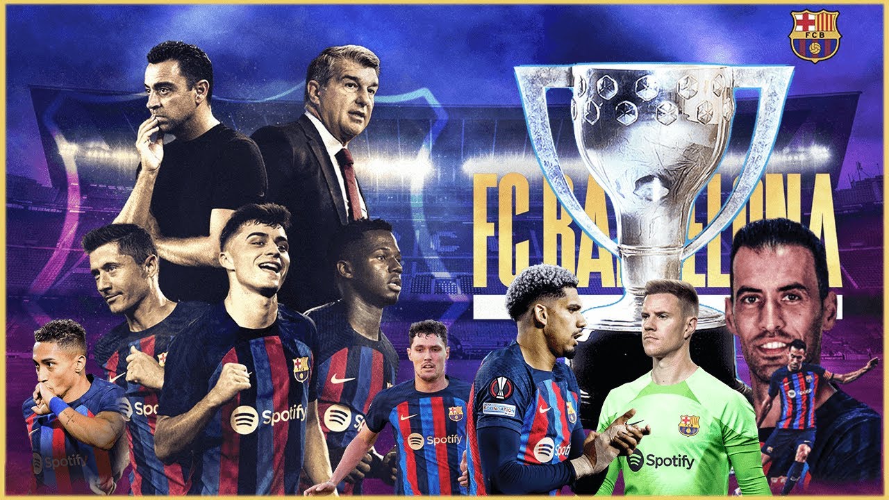FC BARCELONA 2022-2023 LEAGUE Champion 🏆💙❤ La Xavineta