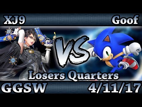 GGSW 28 - XJ9 (Bayonette) Vs. Goof (Sonic) Smash Wii U Losers Quarters - Smash 4