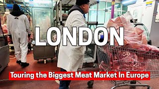 Exploring The Largest Meat Market In Europe at 1AM | SMITHFIELD Walkin