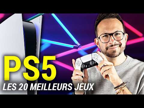 PS5 : Les 20 MEILLEURS JEUX VIDÉO de la PlayStation 5 et PS5 PRO