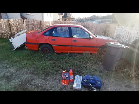 Opel vectra GT 1991 First start after 10 years