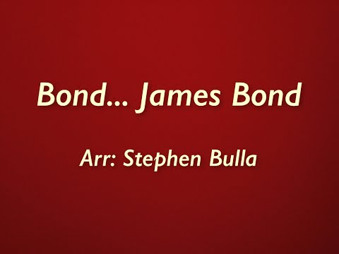 Bond... James Bond