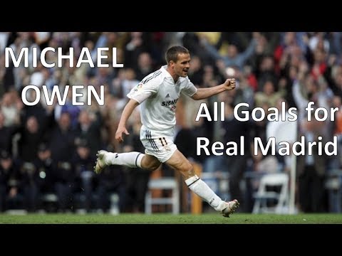 Michael Owen - All 16 Goals for Real Madrid