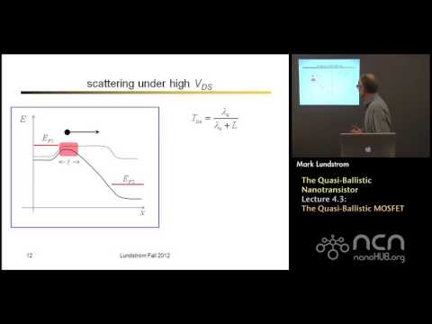 nanoHUB-U Nanoscale Transistors L4.3: The Quasi-Ballistic Nanotransistor - Quasi-Ballistic MOSFET