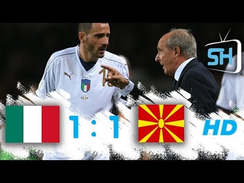 Italy vs Macedonia 1-1 All Goals and Highlights World Cup Qualifiers October 6 ,2017