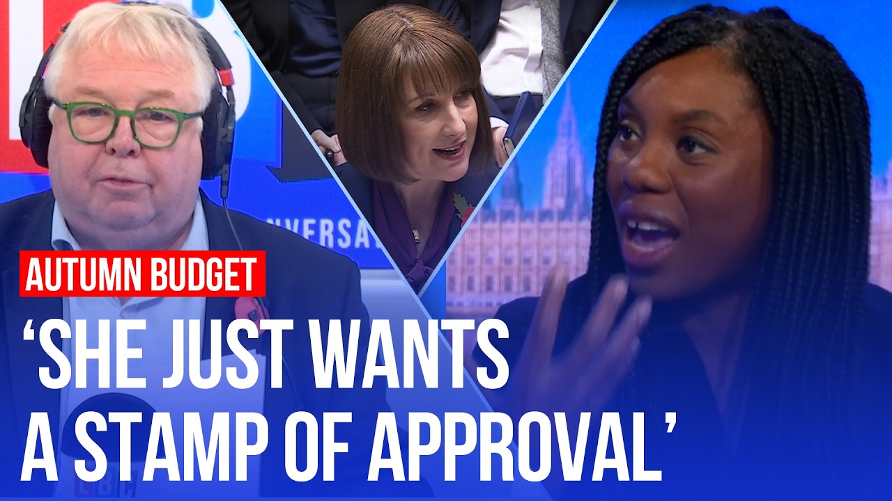 "She's not the bee's knees": Kemi Badenoch takes a swipe at Rachel Reeves | LBC