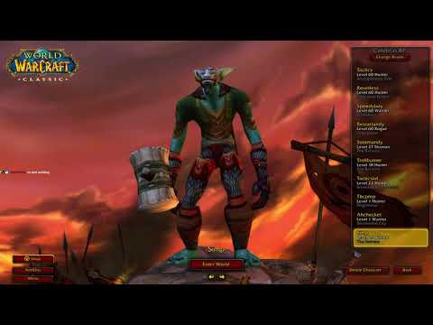 Level 19-23 | World Record warrior speedrun 1-60 3d17h31m - Classic wow