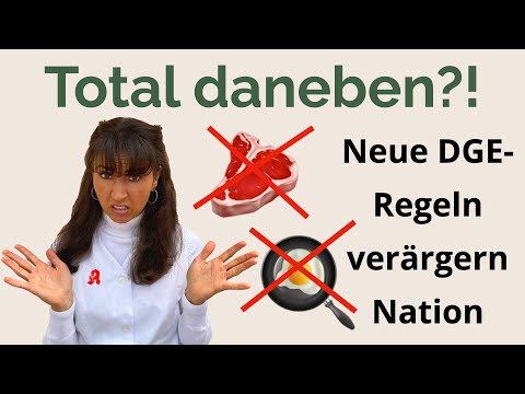 Topaktuell: DGE reformiert Ernährung & schockt Fleischfans! Neue DGE Ernährungsregeln spalten Nation