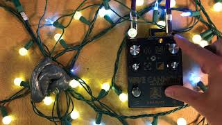 Video thumbnail for WAVE CANNON MKII - Caroline Guitar Co - 90 Second Pedal Vids by Nate Leslie