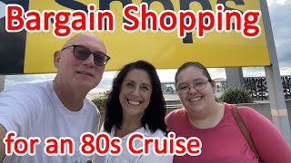 80s Cruise Shopping - We Go Shopping For Bargains to Wear on a P&O 80s Theme Cruise
