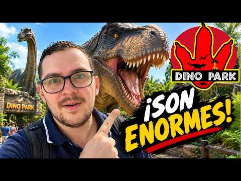 ¡ASÍ ES DINO PARK GUATEMALA! 🦖😱 | Dinosaurios Gigantes y Mucha Aventura