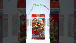 Day 27 of opening one pack in pokemon tcg untill we gu it 50 subscribers