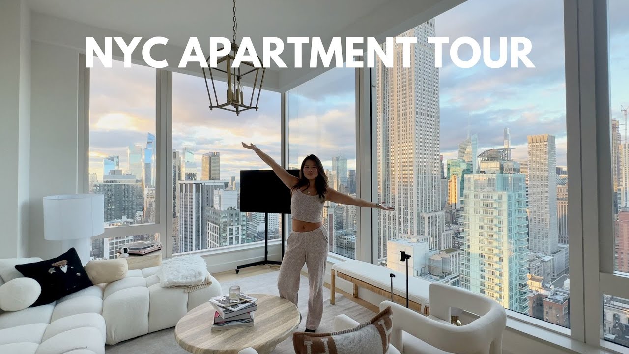 MY DREAM NYC APARTMENT (fully furnished tour)