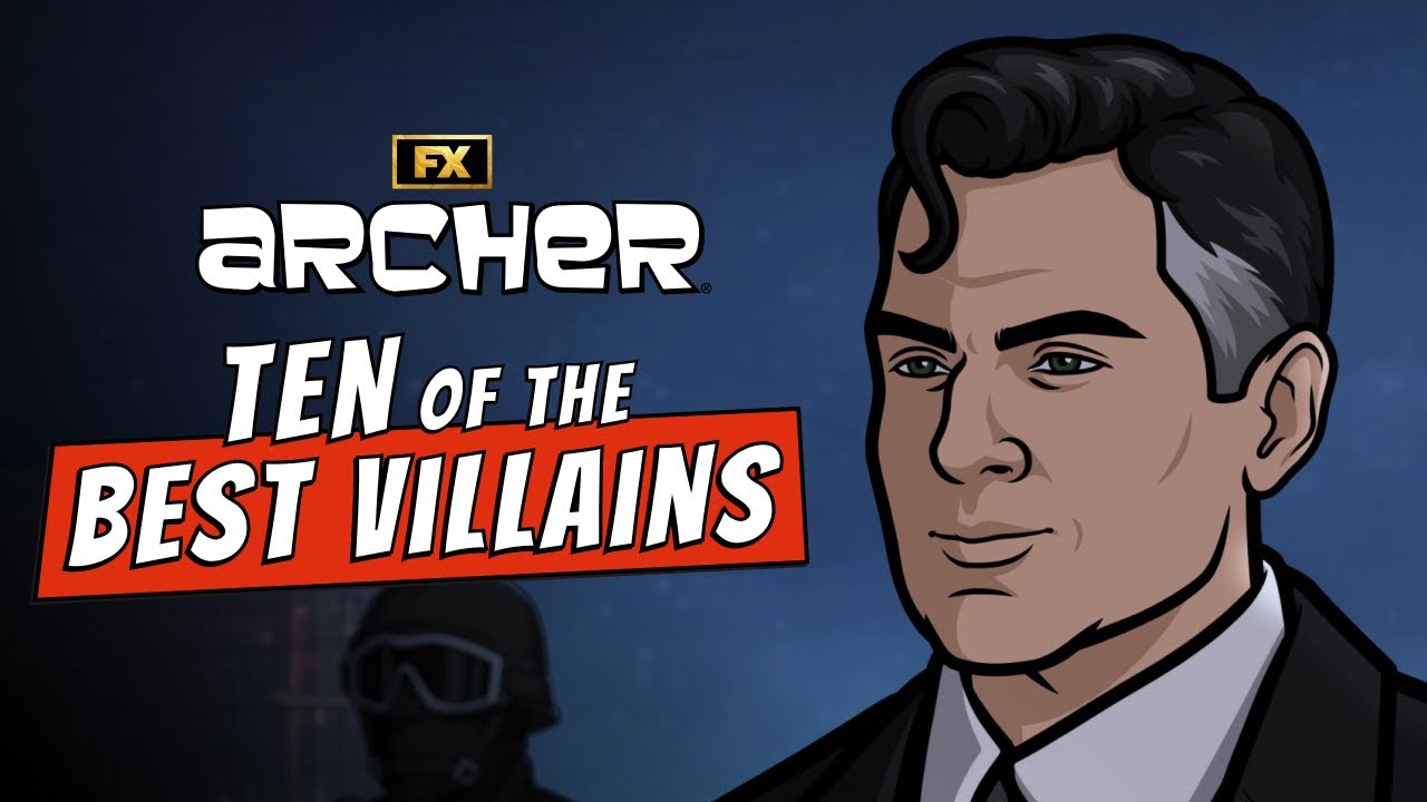 Ten Of The Best Villains from Archer | FX