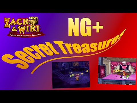 [CURRENT WR] Zack & Wiki Secret Treasures - New Game Plus Speedrun: 2:27:18